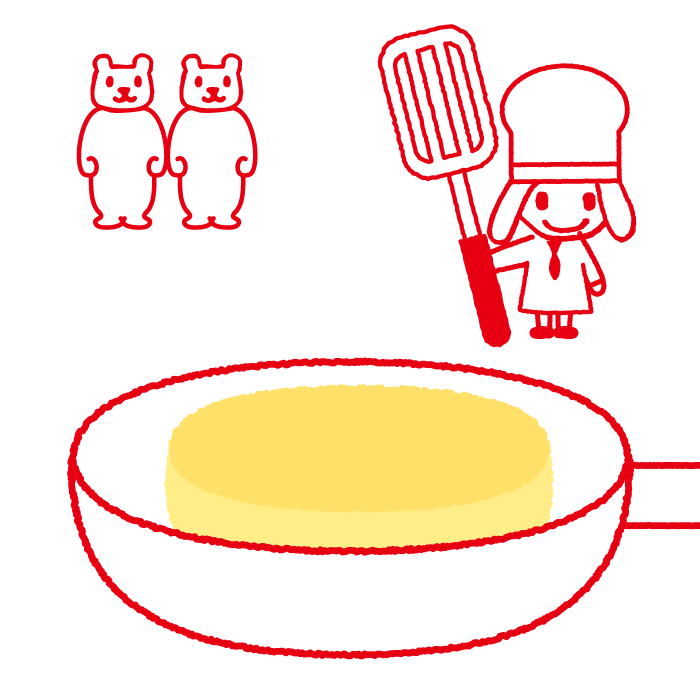 ホットケーキだよ